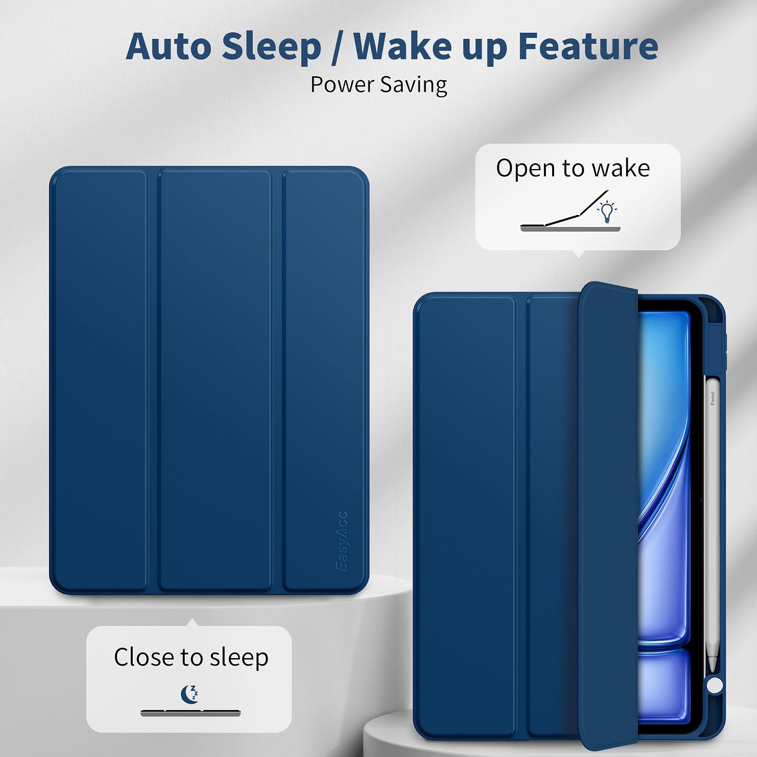 Thumbnail 4 de EasyAcc iPad Air case with Pencil Holder 11"
