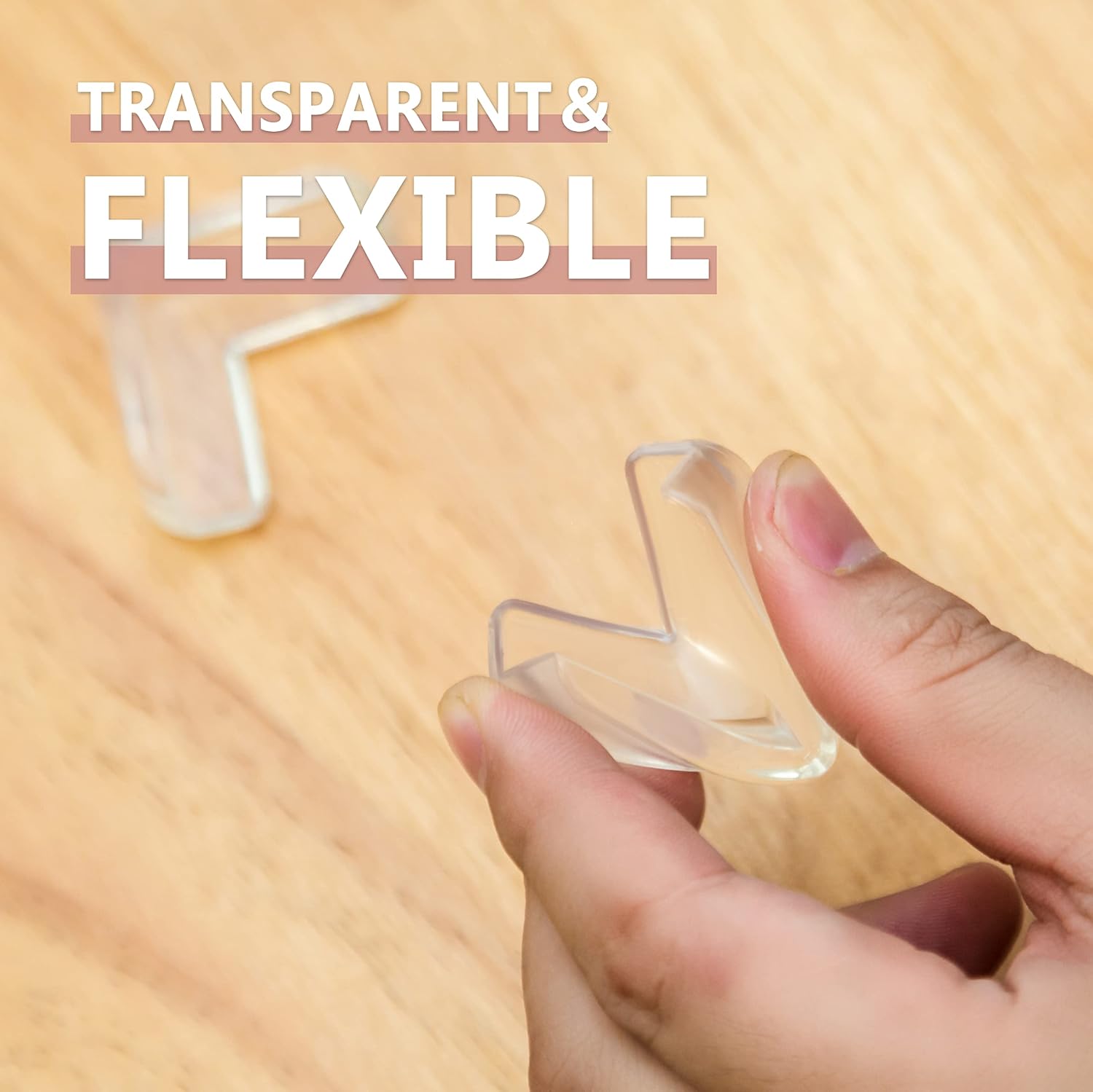 Thumbnail 5 de AIXMEET 24 corners Clear Silicone Furniture Corner Protectors, 24-Pack