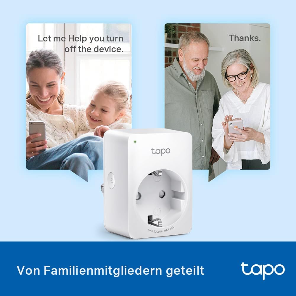 Thumbnail 6 de TP-Link Tapo P100 Smart Steckdose 4er-Pack