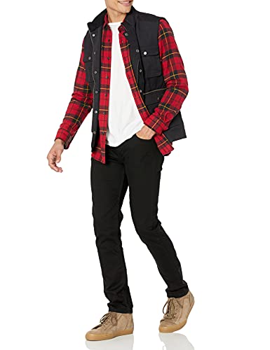 Detalle 1 de Amazon Essentials Camisa franela cuadros grandes M