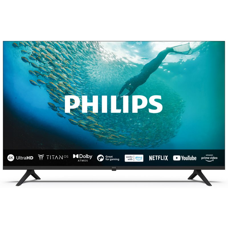 Detalle de Philips 50PUS7009: TV LED 4K de 50" con Dolby Atmos y Titan OS