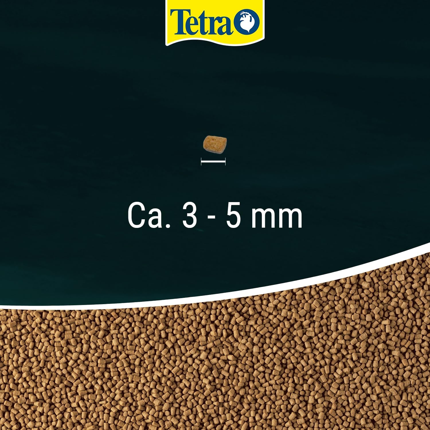 Detalle de Tetra Tetrapond Koi Sticks Junior, 1000 ml: nutrimento completo per carpe koi