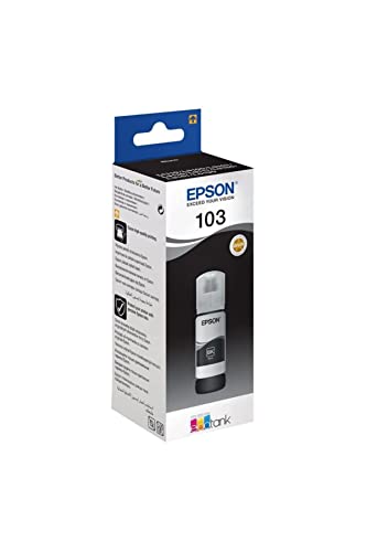Detalle de Epson EcoTank 103 Botella de tinta Original Negro 🖨