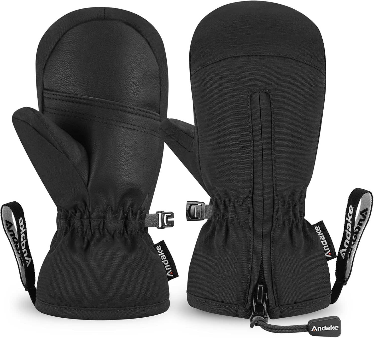 Detalle de Andake Kids Mittens for Skiing, Waterproof Insert and 3M Thinsulate