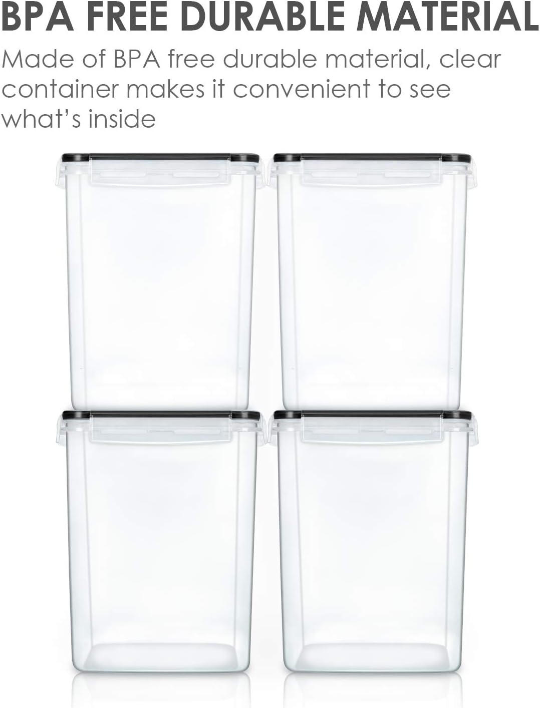 Thumbnail 2 de Vtopmart Food Storage Containers 5.2L