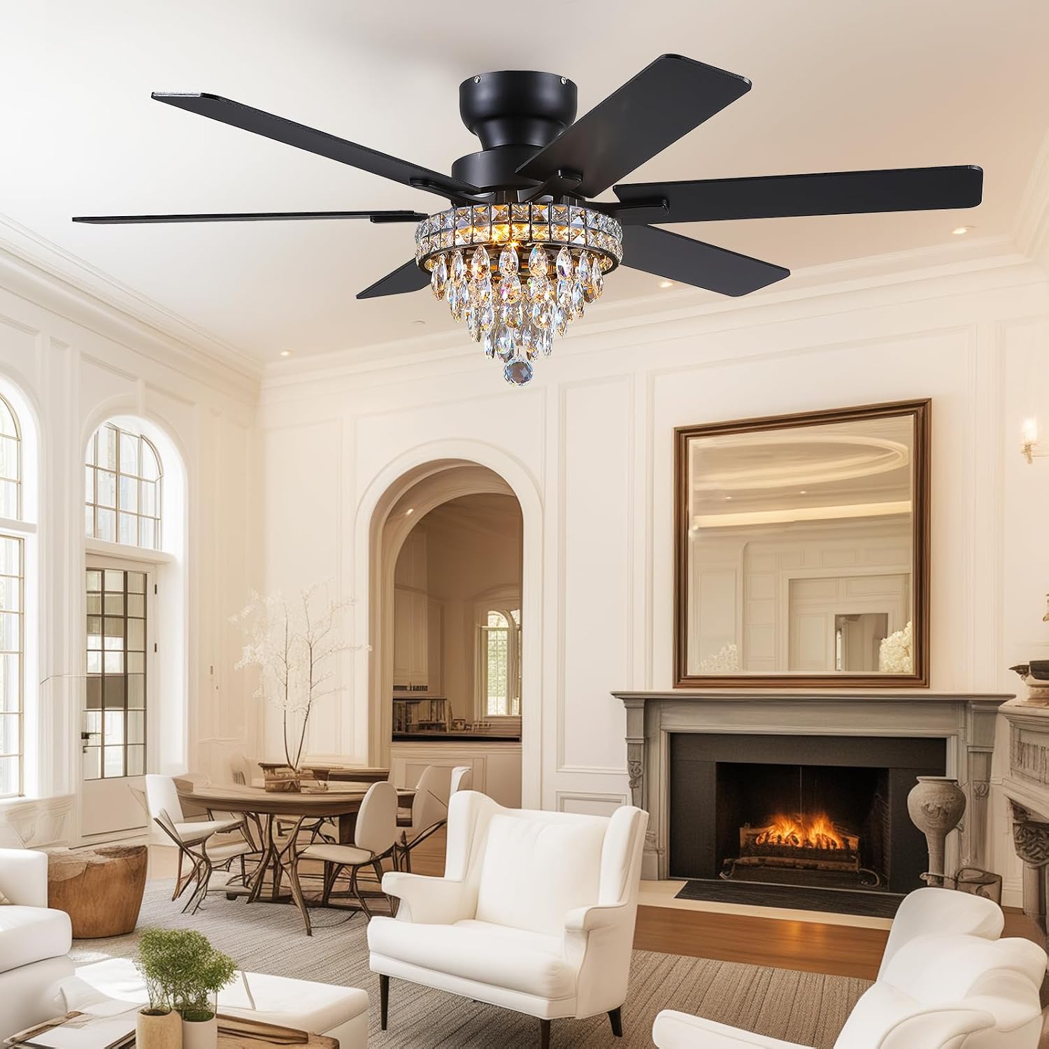 Thumbnail 6 de Asyko Ceiling Fan 52-inch