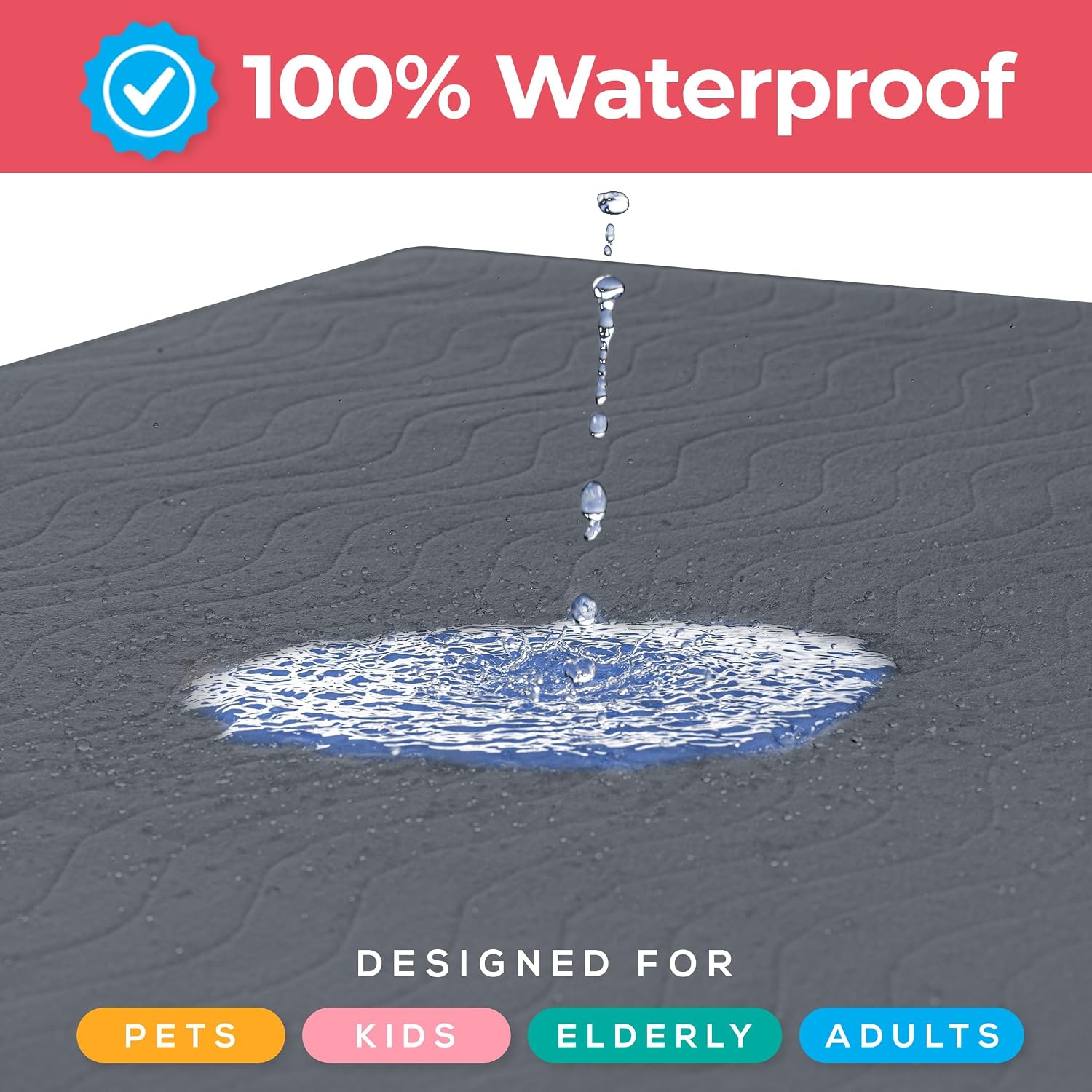 Thumbnail 5 de Utopia Bedding UB3675 Washable Incontinence Bed Pads, 34" x 52", 4-Pack