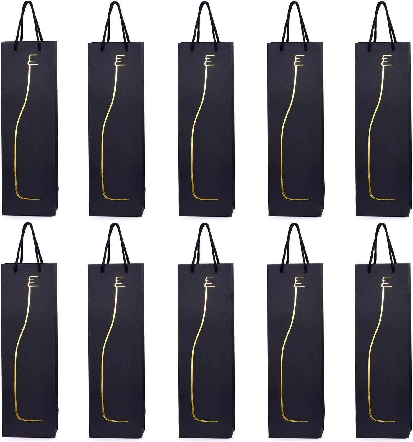 Silhouette 10 sacs à bouteilles pour vin