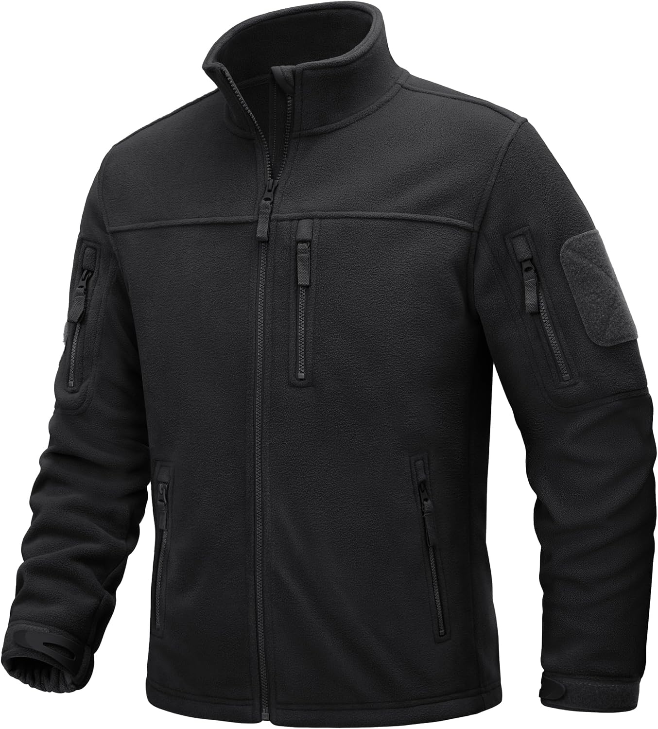 Detalle de TACVASEN Fleece Tactical Jacket