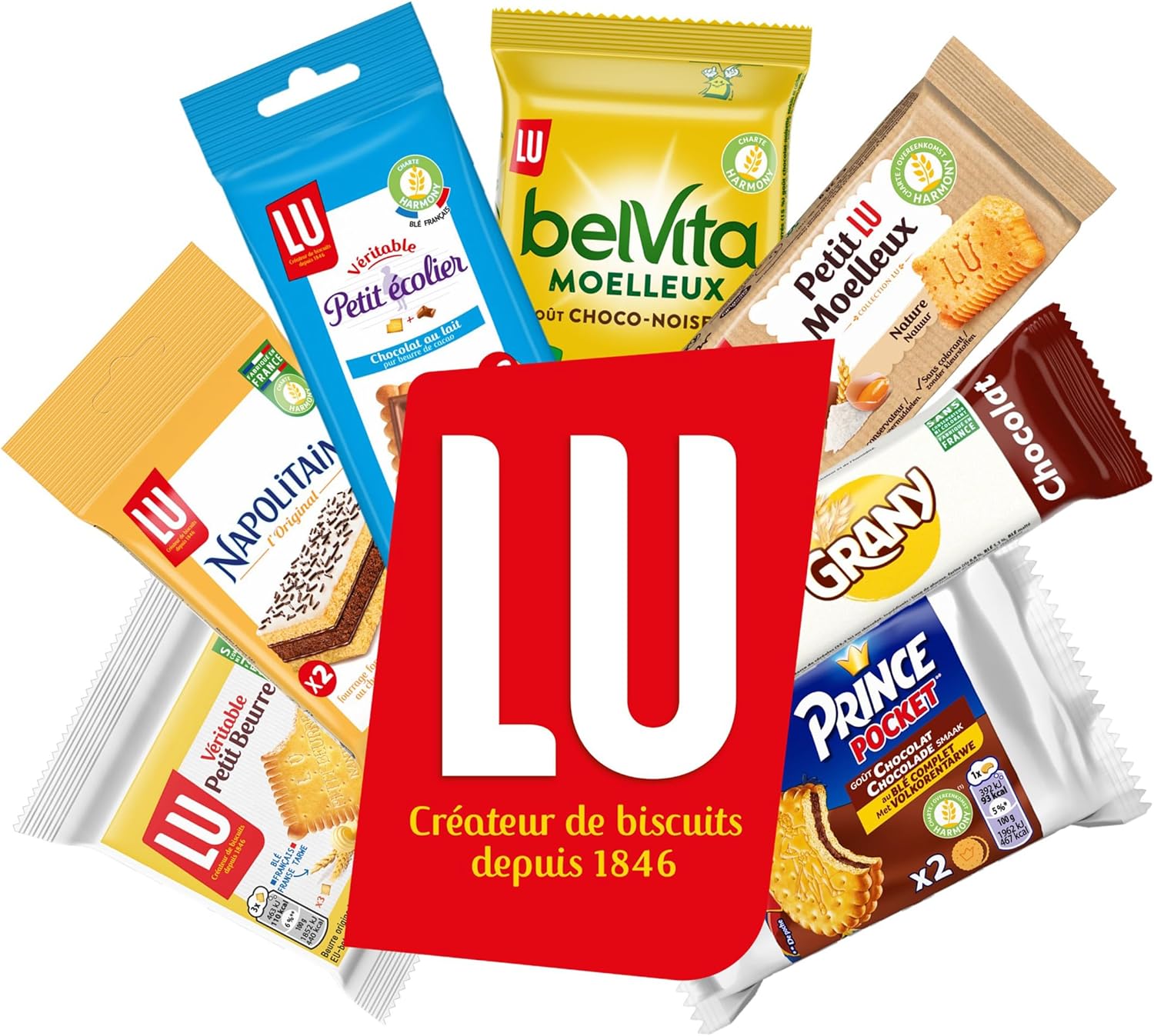 Thumbnail 5 de LU LULU L'Ourson Chocolat – Gâteau moelleux au lait, sachets individuels 30 g (48x)