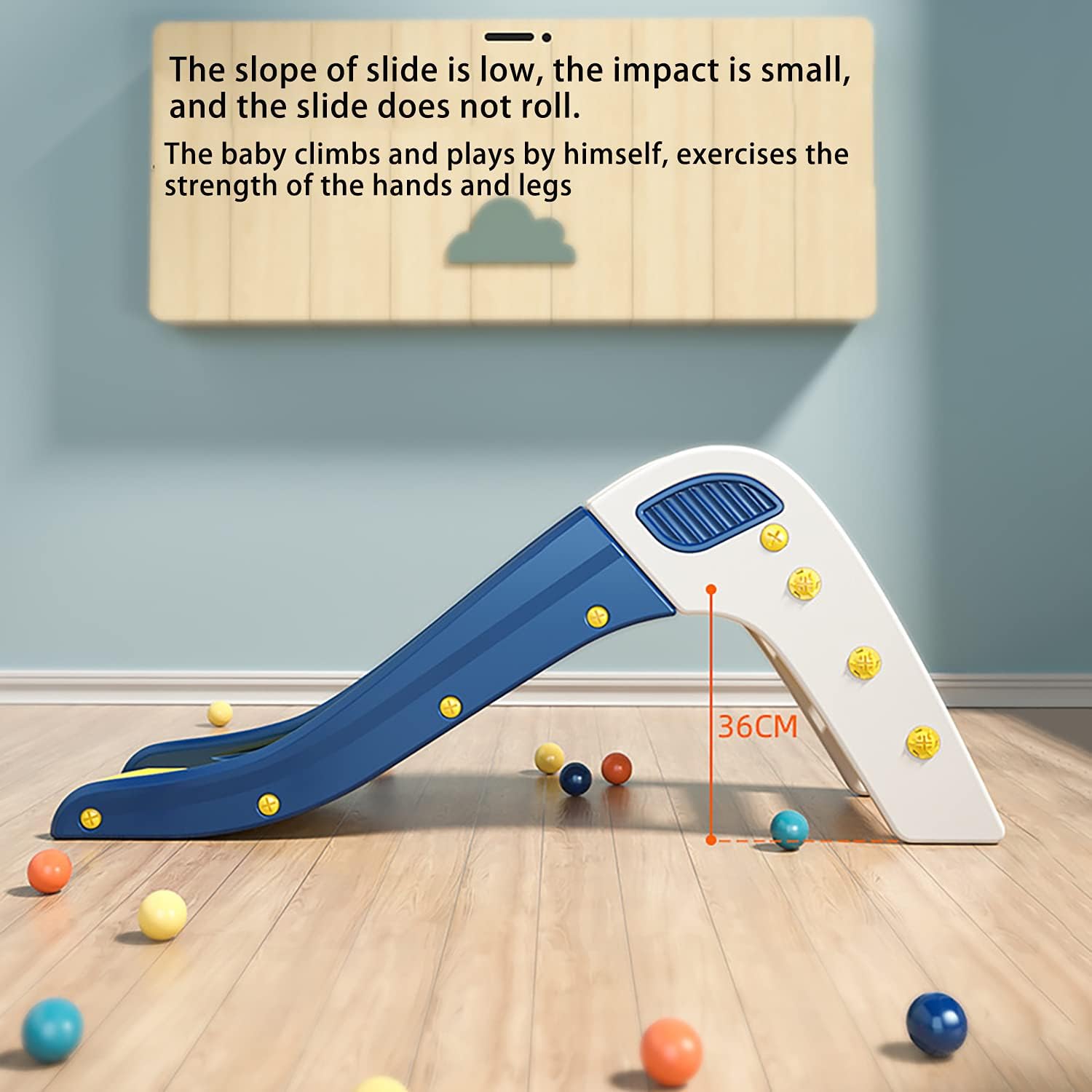 Thumbnail 6 de EAQ Toddler Slide and Swing Set