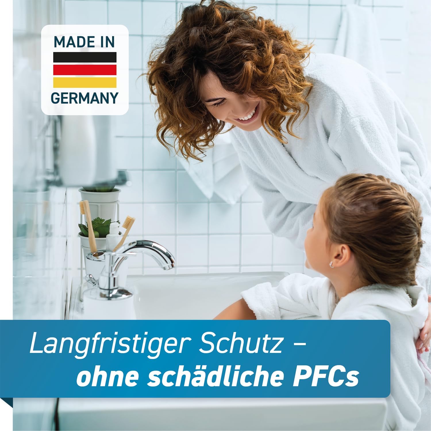 Thumbnail 6 de PLINTEX Duschglas-Versiegelung 250 ml mit Lotuseffekt – Nano-Beschichtung für Glas, Fliesen und Armaturen (inkl. Mikrofasertuch)