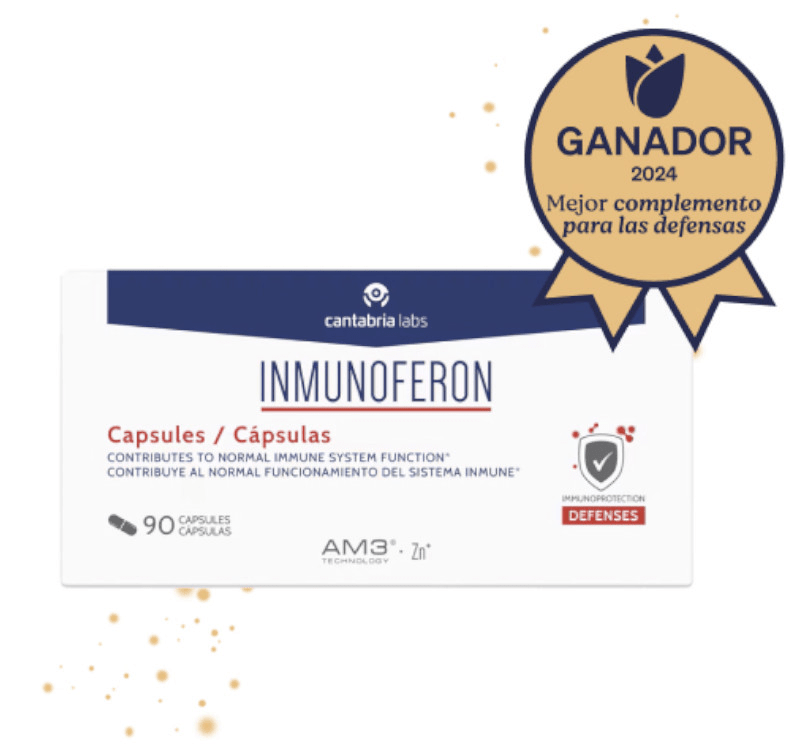 Thumbnail 1 de Inmunoferon 90 cápsulas — suplemento de apoyo inmunológico