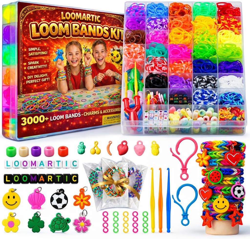 Detalle de Loomartic Loom Bands Kit 3000+