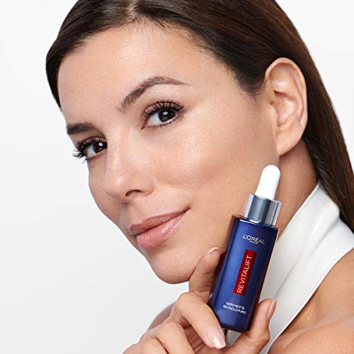 Detalle de L'Oréal Paris Siero Notte Revitalift Laser X3: siero notte al retinolo puro 30 ml per pelle levigata e idratata