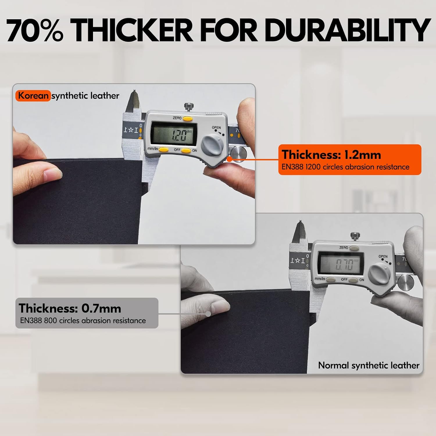 Thumbnail 5 de Vgo... Safety Work Gloves (SL9792IP) – Heavy Duty Impact & Vibration Resistant