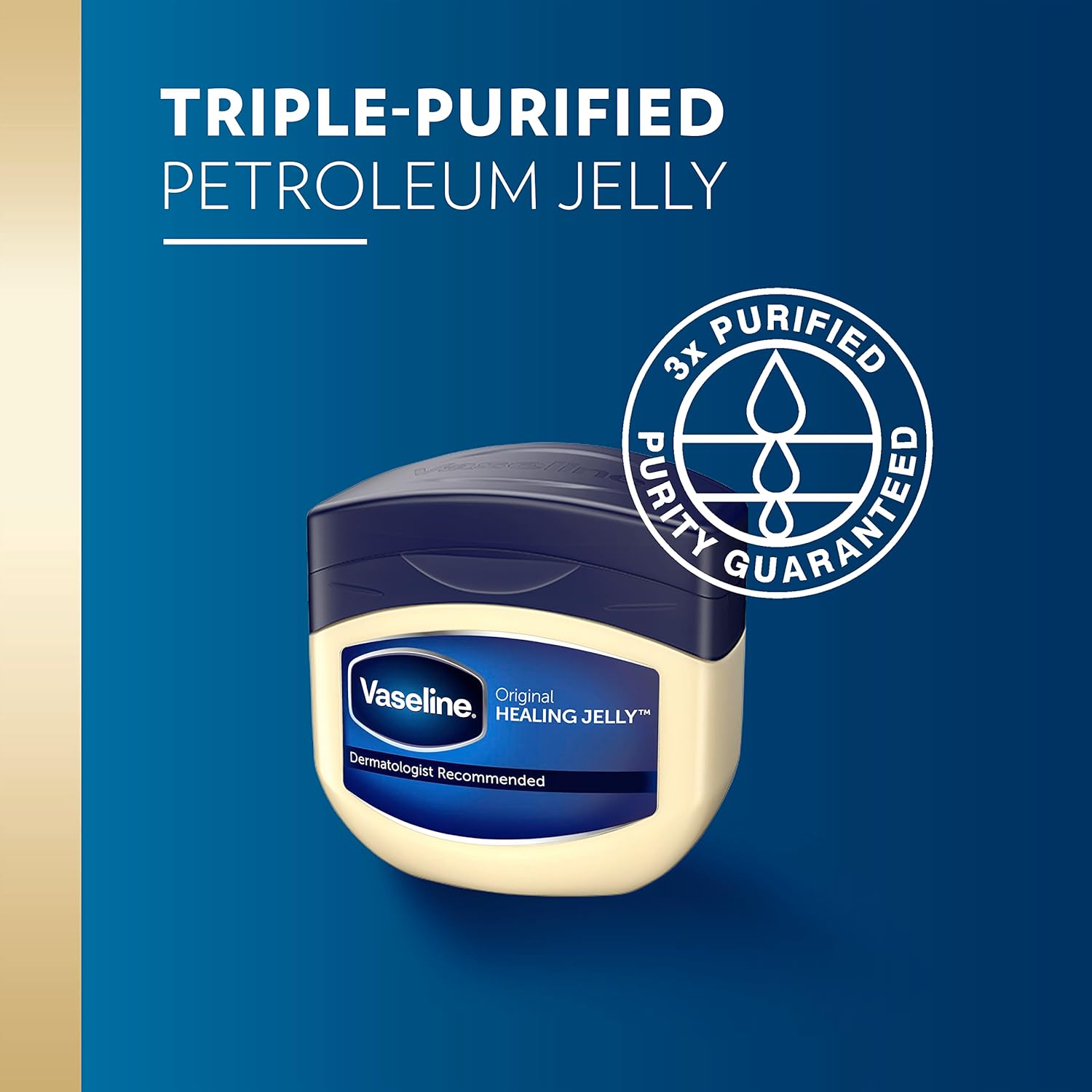 Thumbnail 2 de Vaseline Original Petroleum Jelly (3 Count, 13 oz) for Dry Skin Relief and Protection