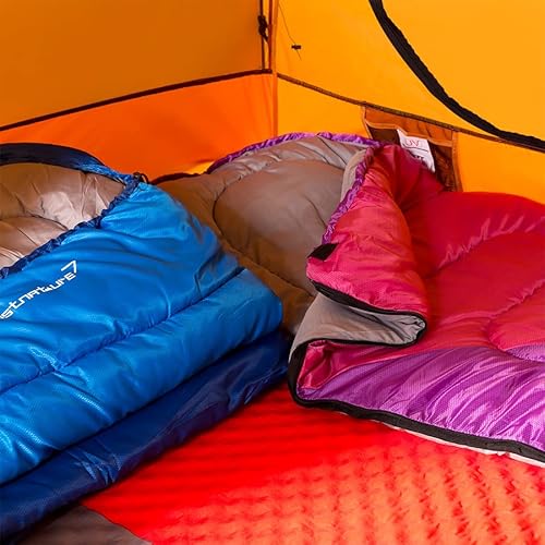 Thumbnail 8 de Clostnature Saco de Dormir Ligero para Acampar (Cremallera Izquierda) – 3 estaciones, tamaño compacto