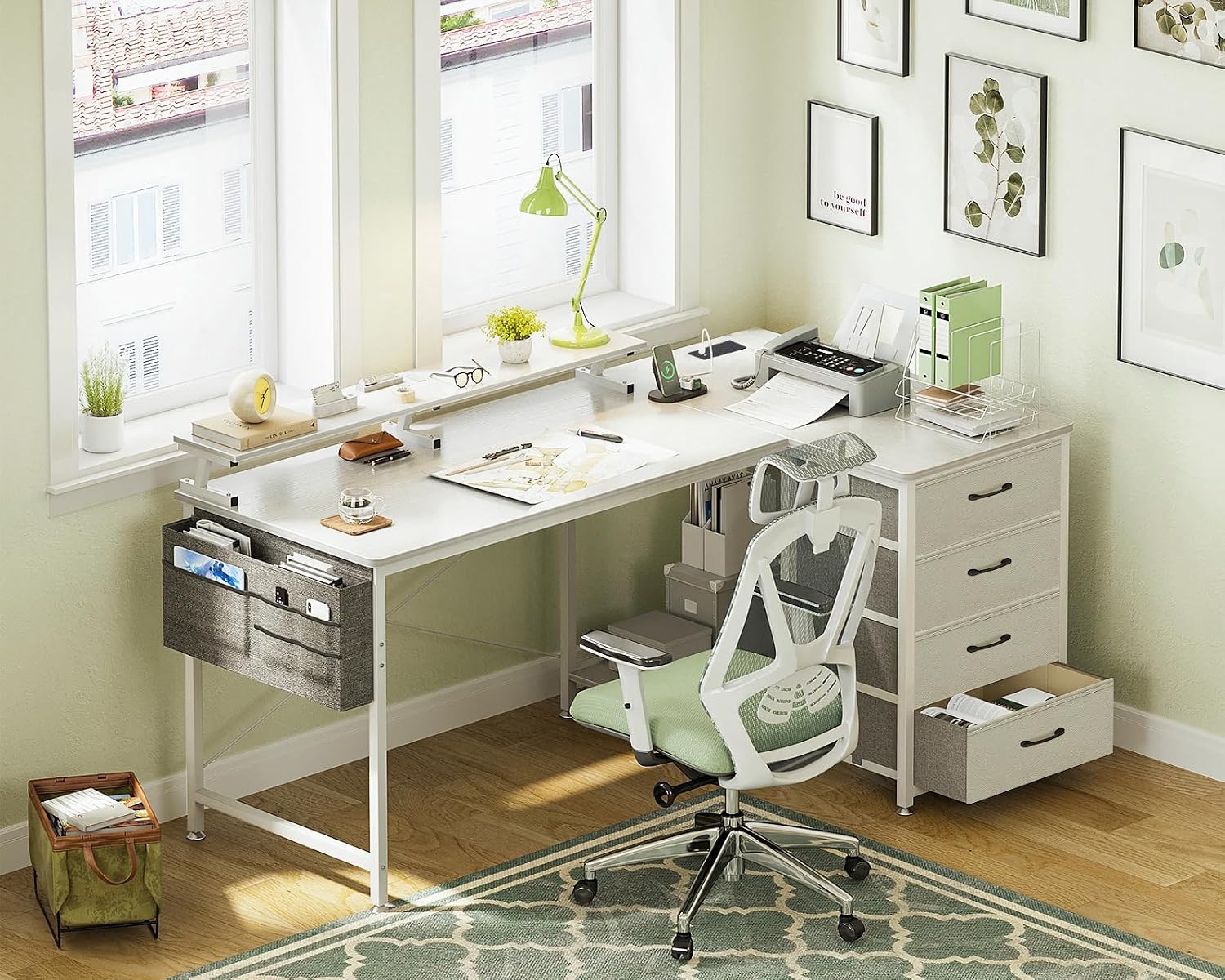 Thumbnail 6 de ODK Corner Desk 140x80cm L-Shaped