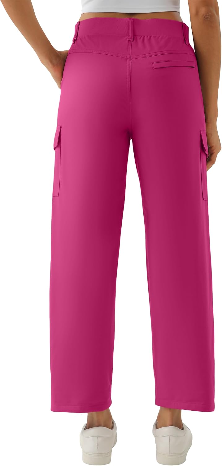 Detalle 2 de Women's Lightweight Cargo Capri Hiking Pants