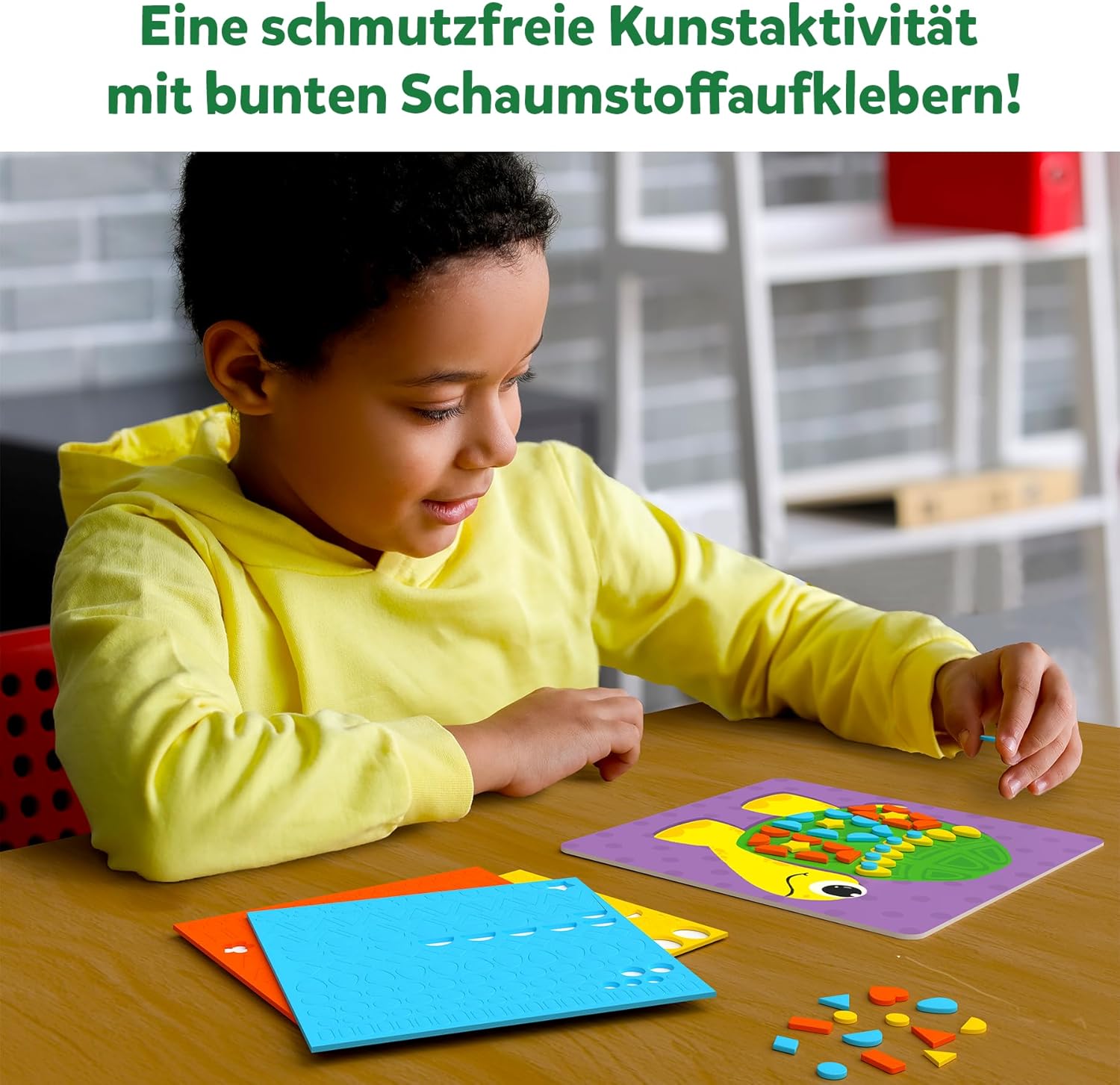 Thumbnail 2 de Skillmatics Kunstaktivität – Spaß mit Schaumstoffaufklebern (Tiere)