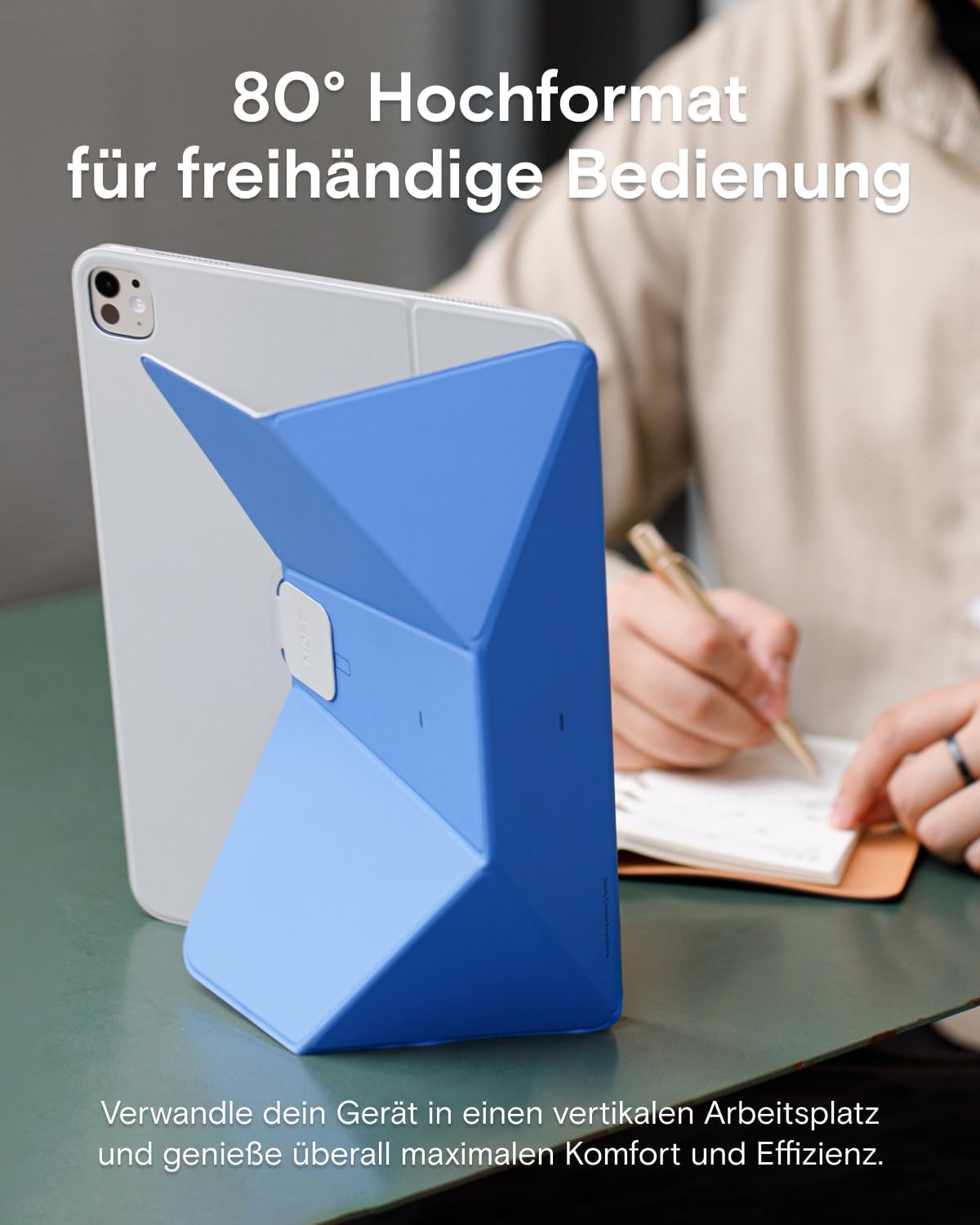 Detalle de MOFT Dynamic Folio Hülle für iPad mini 2021 (6. Gen) & iPad mini 2024 (A17 Pro) – schlank, magnetisch, mit Ständer