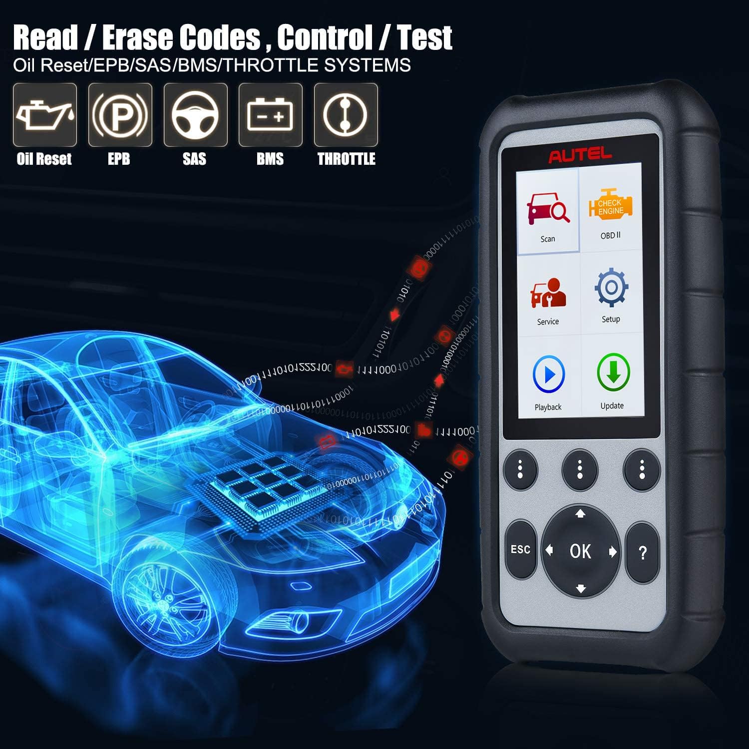 Thumbnail 5 de Autel OBD2 scanner MD806