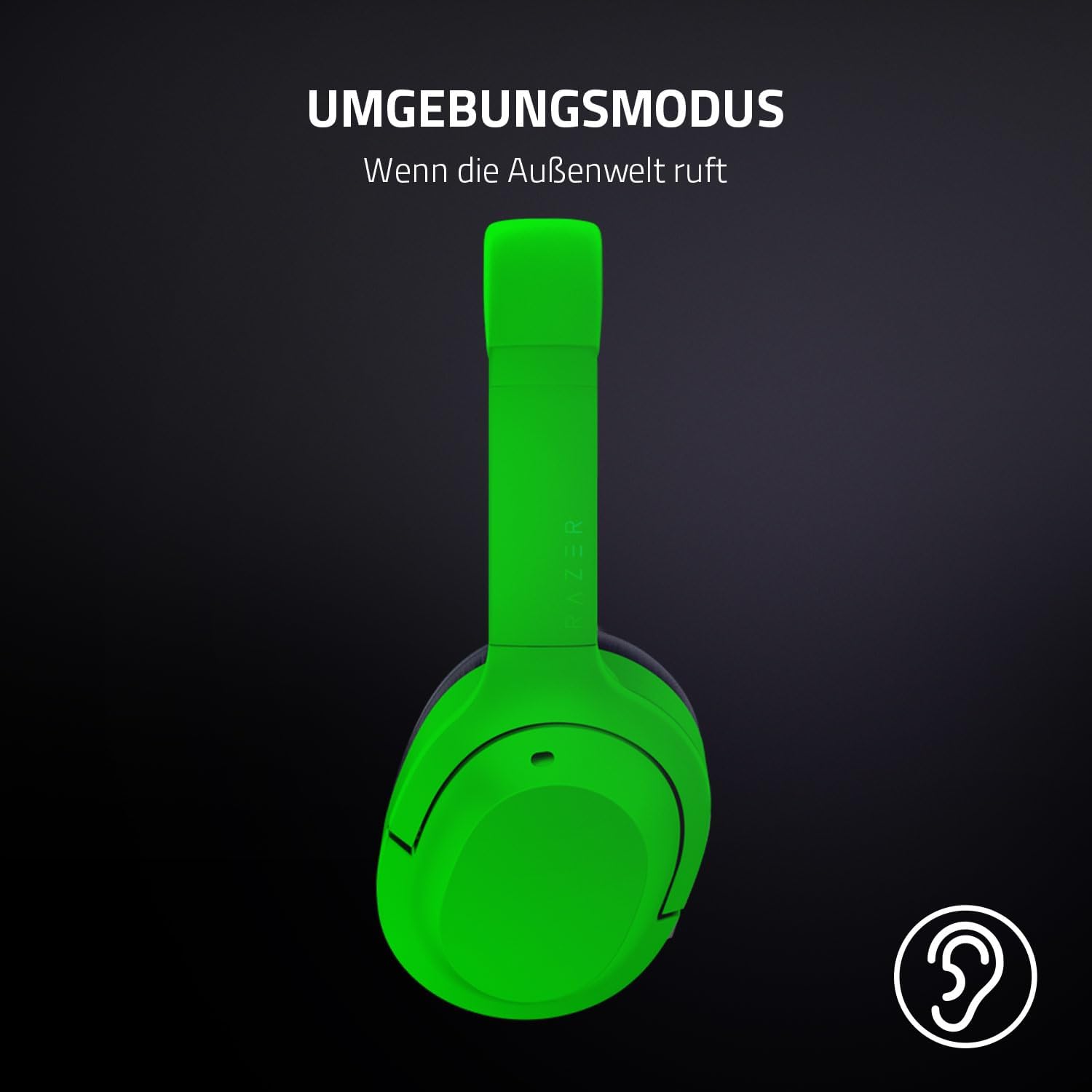 Thumbnail 6 de Razer Opus X Kabelloses Headset 40 Std.