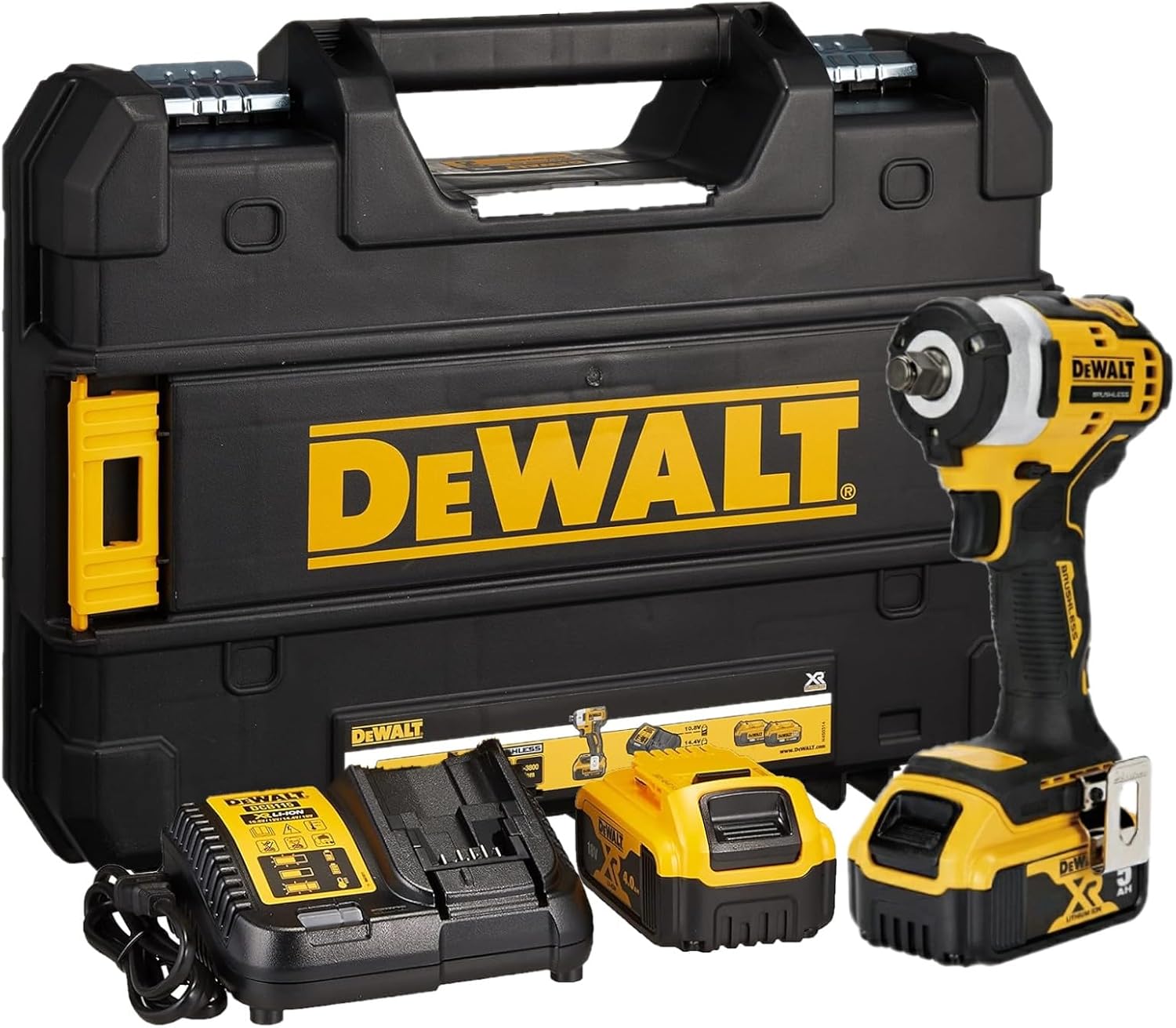 Detalle de DEWALT DCF911P2T ブラシレスインパクトレンチ 18V・最大締付トルク338N・m