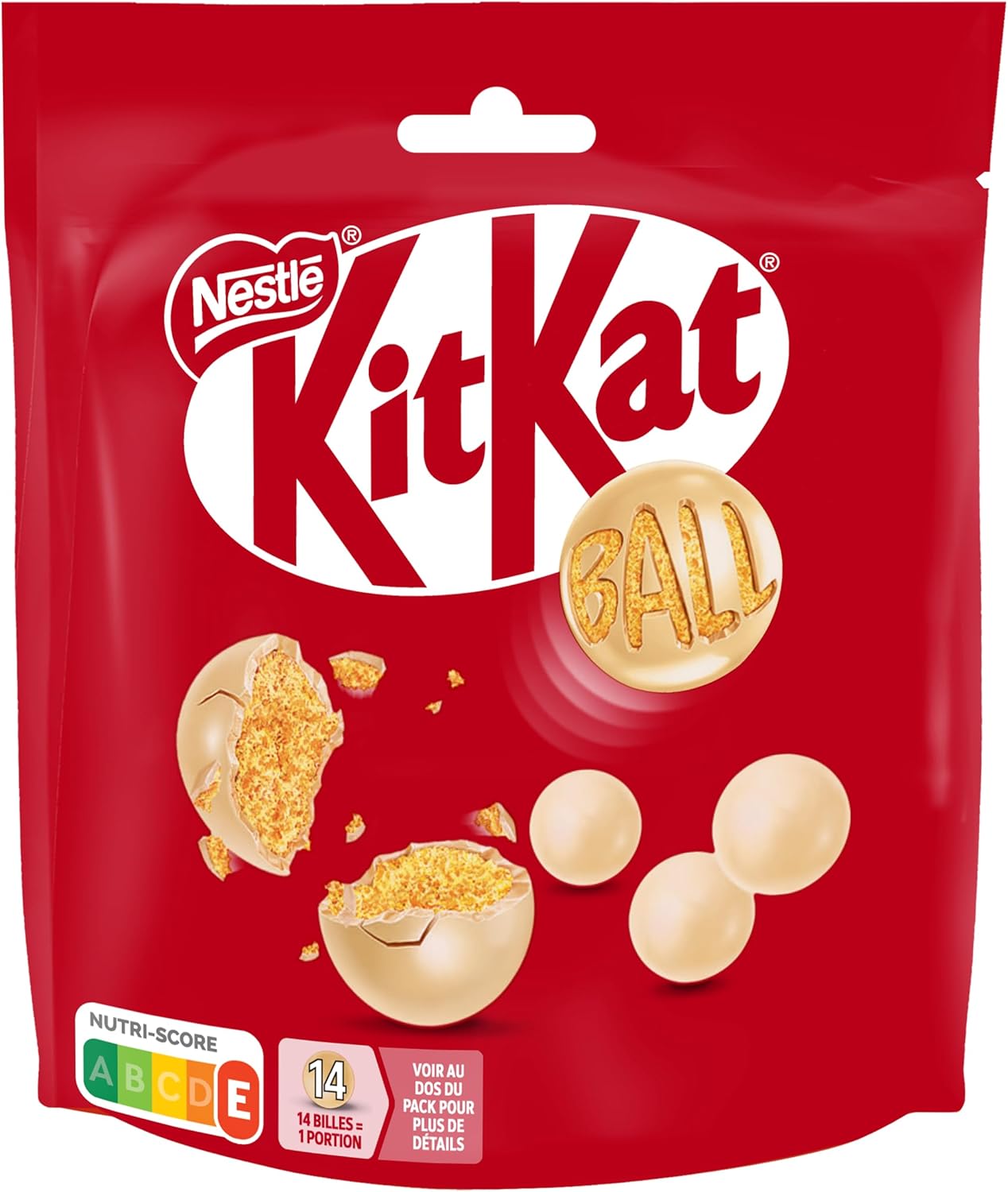 Thumbnail 2 de Lot de 2 KitKat Ball white 200 g : des billes chocolatées à partager, parfum vanille