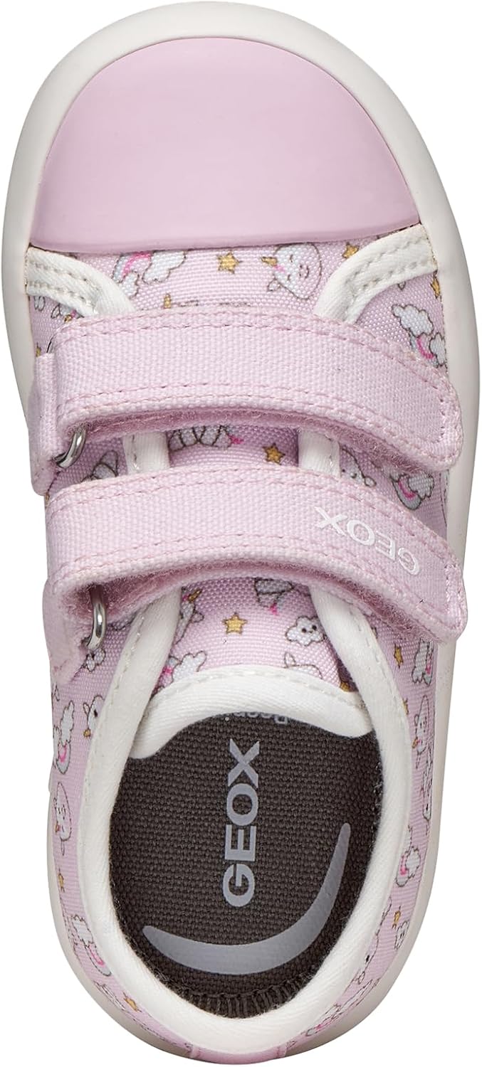 Detalle de Geox B Gisli Girl B BasketBébé Fille – Chaussures respirantes pour petite fille