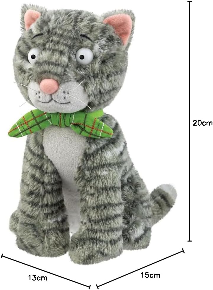 Detalle de Aurora 61562 Tabby McTat 9in grey and white soft toy