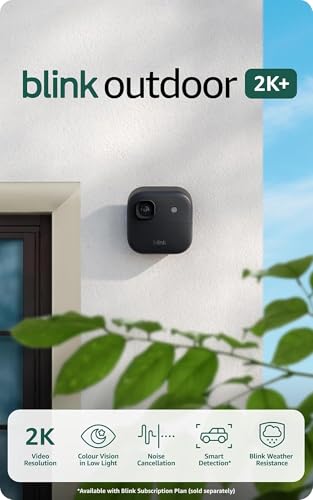 Thumbnail 1 de Blink Outdoor 2K+ Camera with Free Blink Mini 2K+ Indoor Camera (Black) and Sync Module Core