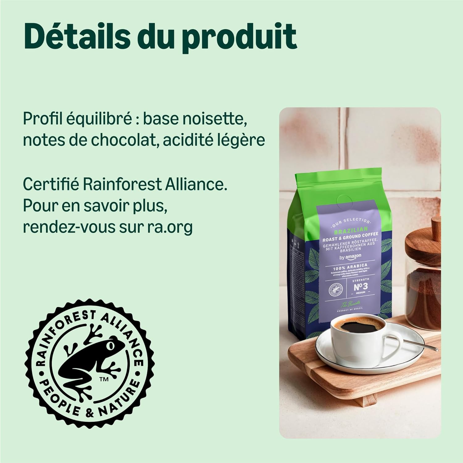 Thumbnail 2 de Our Selection Brésilien Café moulu 1,36 kg