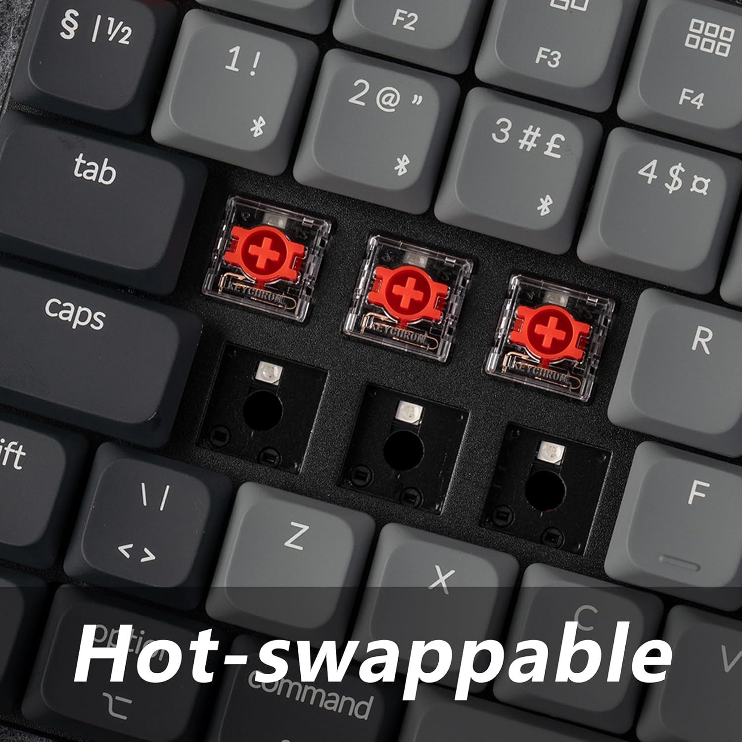 Thumbnail 3 de Keychron K3 QMK Ultra-Slim Wireless Keyboard (UK Layout) – Version 3