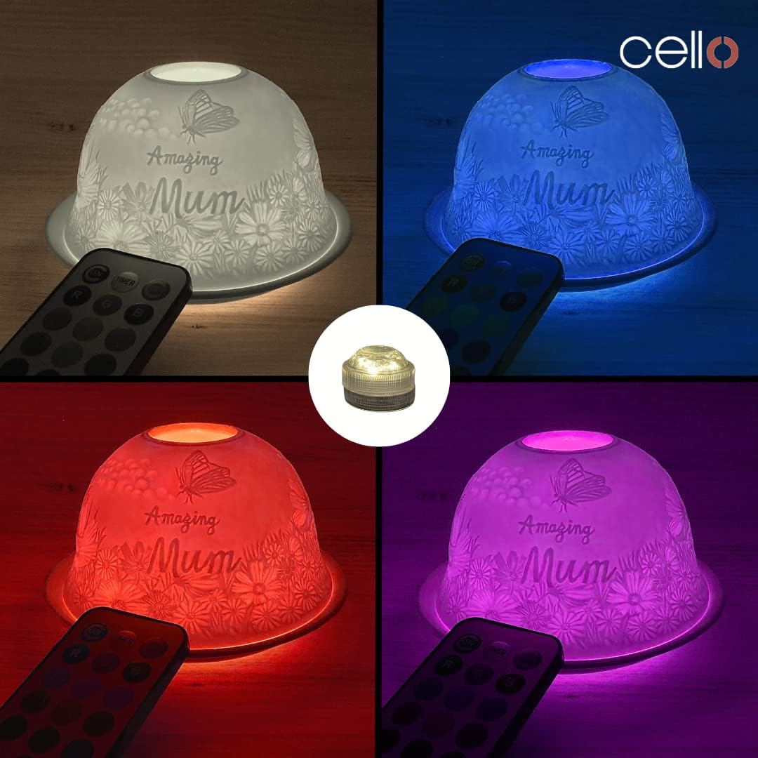 Thumbnail 5 de Cello Submersible LED Tea Lights Set of 3 with Colour Change Remote (Waterproof)
