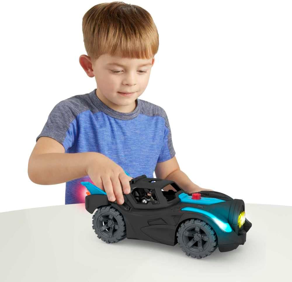 Thumbnail 1 de Imaginext Kit Batmobile avec Batman – Batmobile lumineuse et figurine Batman (30 cm)