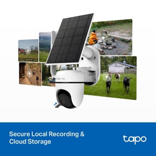 Thumbnail 11 de Tapo C615G Kit – Cámara de seguridad 4G LTE solar con Pan/Tilt 360° y detección AI (Person/Vehicle/Pet)