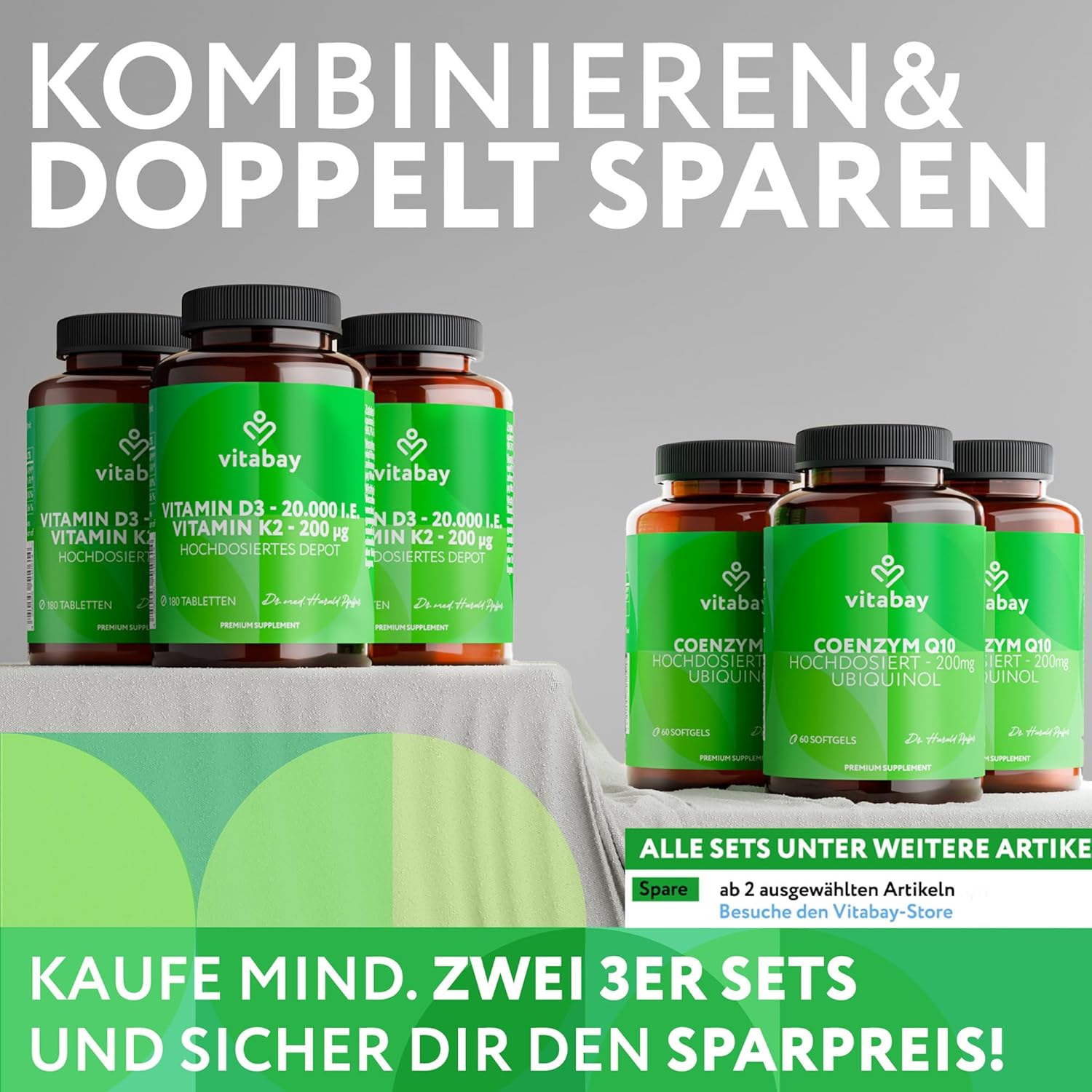 Thumbnail 5 de Vitabay L Tryptophan Hochdosiert 500mg – 120 Tabletten