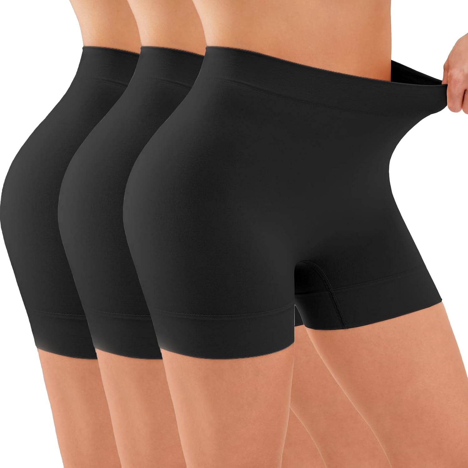 Detalle de YADIFEN Womens Anti Chafing Shorts Seamless Boyshorts – Ultra Soft Anti-Exposure Under-Skirt Safety Shorts