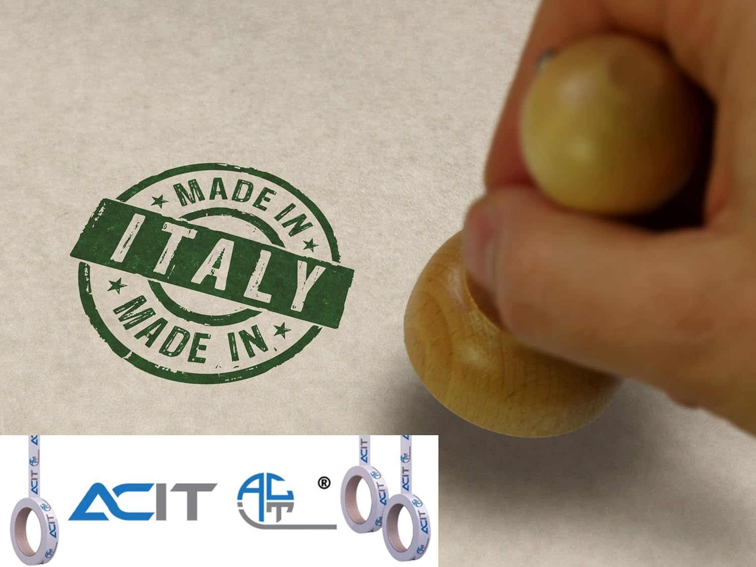Thumbnail 6 de ACIT Nastro telato fluo 50 mm x 25 m — nastro telato rinforzato, resistente a sole e acqua, fluorescente arancione