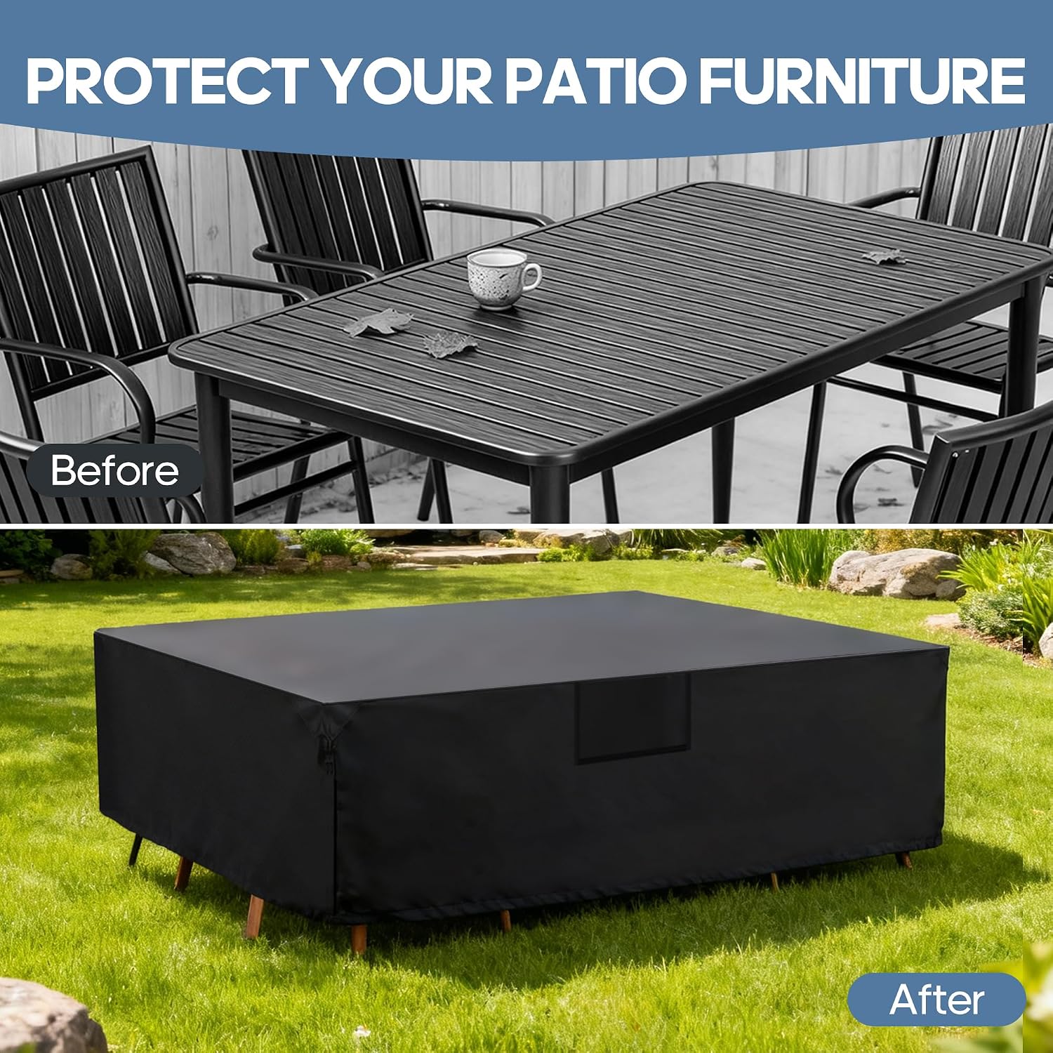 Thumbnail 6 de DUMOS Outdoor Furniture Cover 600D