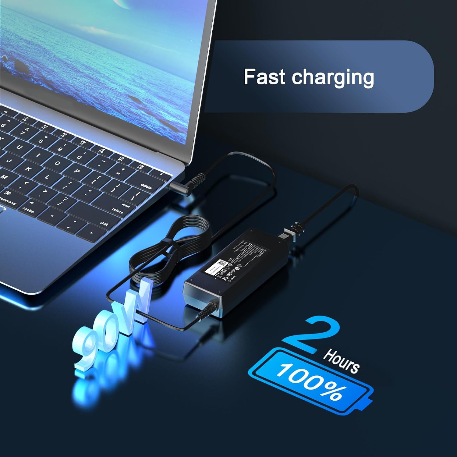 Thumbnail 5 de shefor 90W Laptop Charger for HP laptops 4.5×3mm