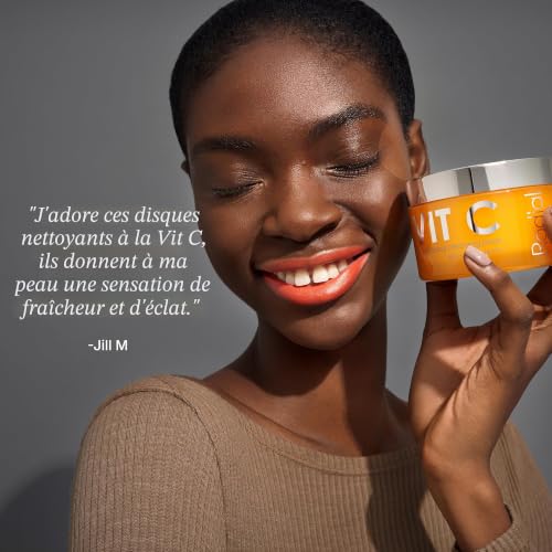 Detalle de Rodial Vit C Disques Nettoyants Éclaircissants – 50 unités, pads visage tonifiants et purifiants