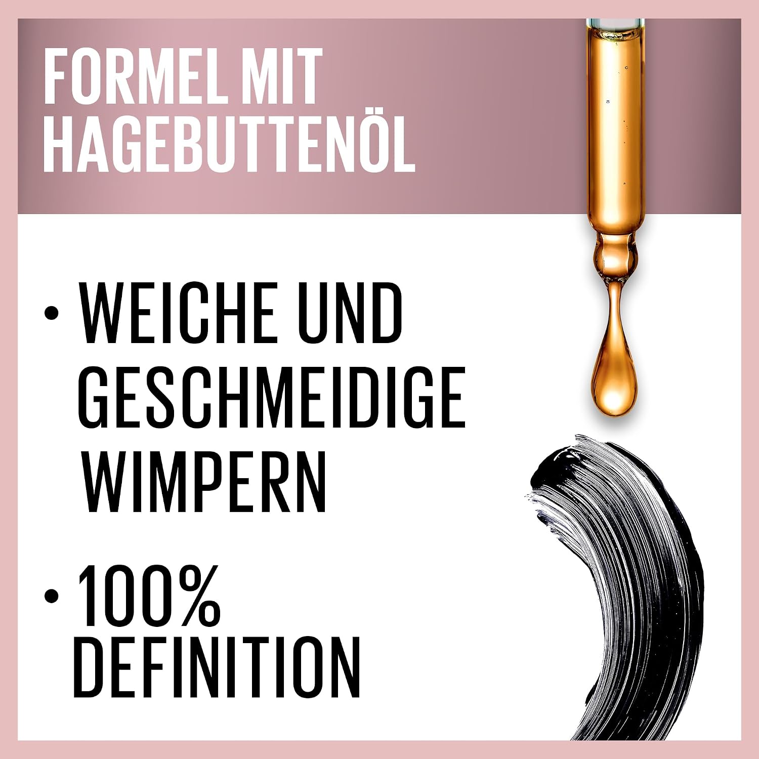 Detalle 2 de Maybelline New York Lash Sensational Voller-Wimpern-Fächer Mascara – Waterproof, 9,4 ml, Very Black