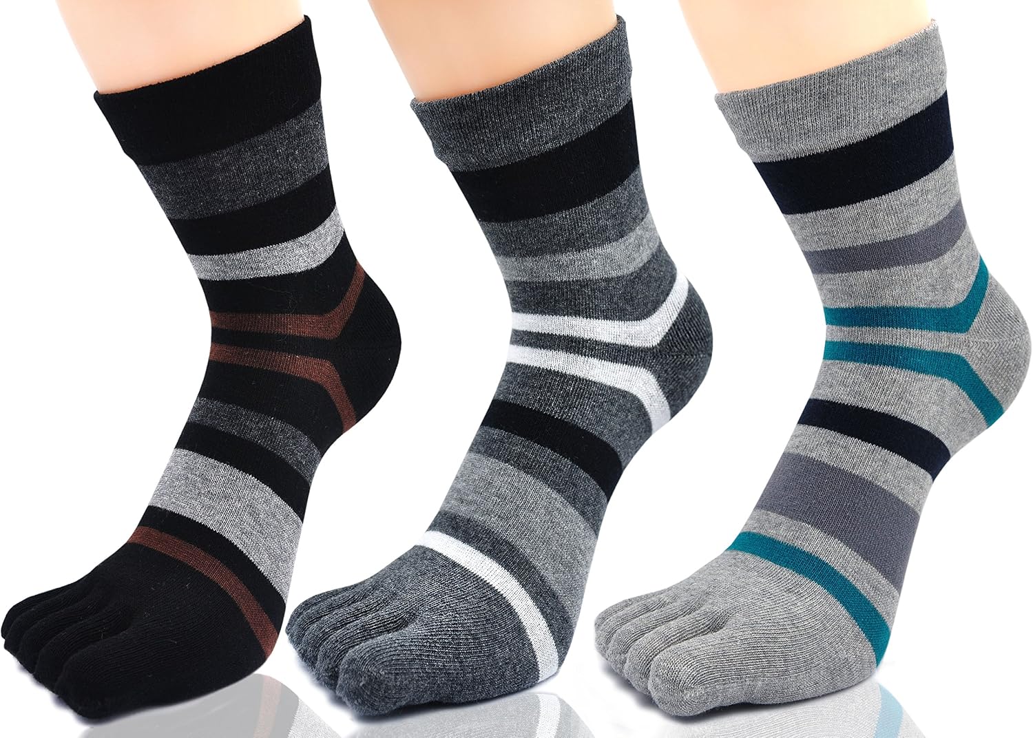Thumbnail 5 de Teenloveme Chaussettes cinq doigts 39-44