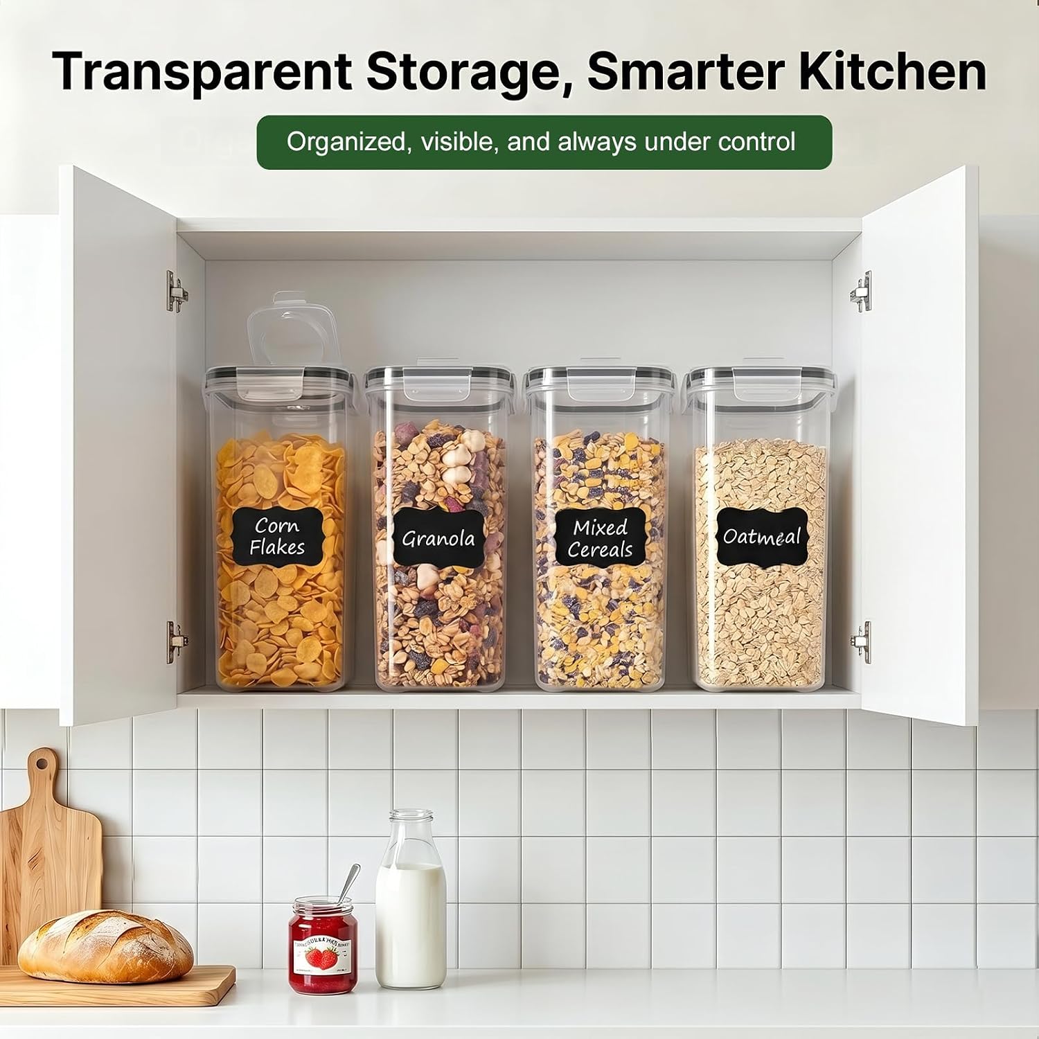 Detalle 2 de Vorratsdosen Luftdicht 4L Set of 4