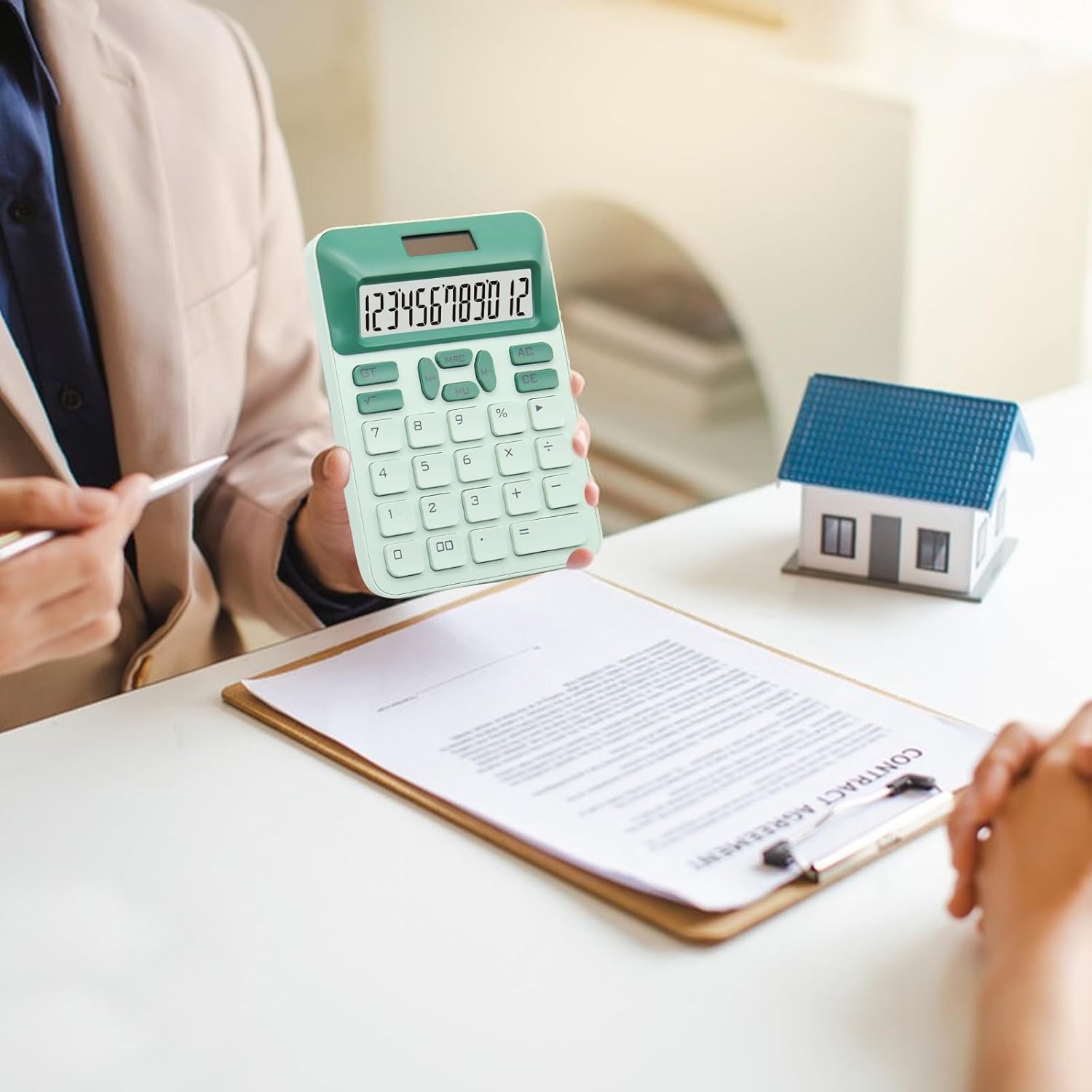 Thumbnail 5 de QpenguinBabies Green Calculator 12-digit 📱