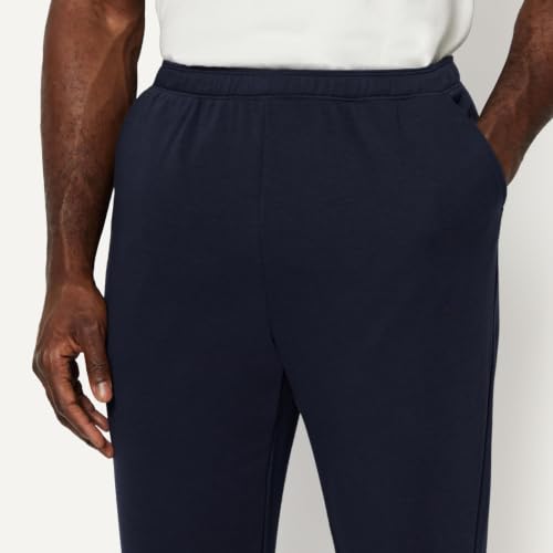 Thumbnail 3 de Amazon Essentials Men's Regular-Fit Soft Cotton Open-Hem Sweatpants, Navy (XS)