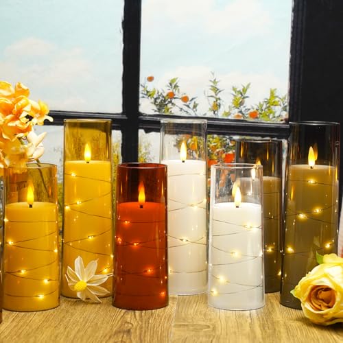 Thumbnail 5 de Nimiko Flameless LED Candles, 9 Pcs 🕯